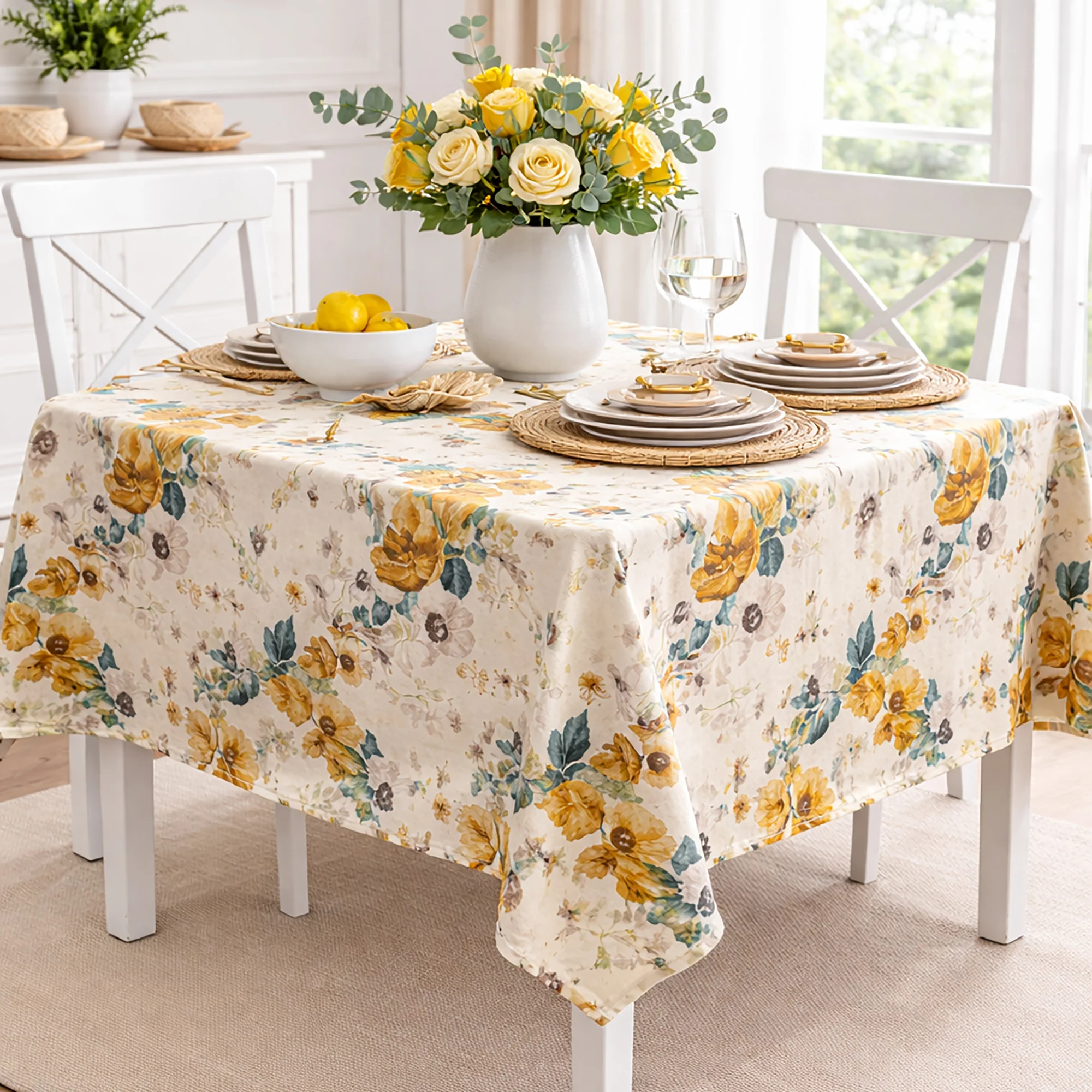 Pucioasa - Fata de Masa Antimurdarire Leaf Story - 120 cm x 160 cm