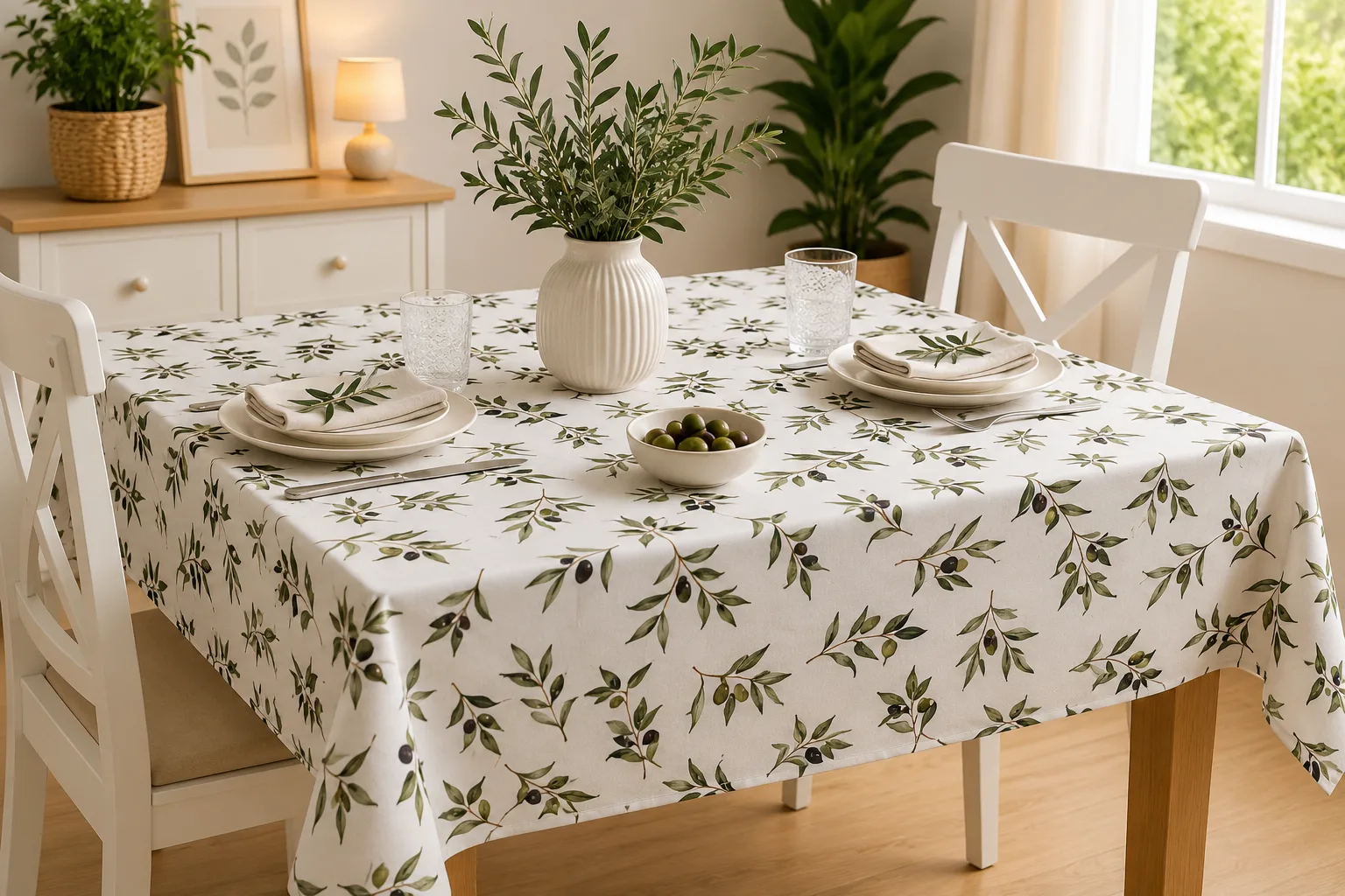 Fata de Masa Antimurdarire (Loom Olive) - Dimensiuni:: 120 cm x 160 cm [1]