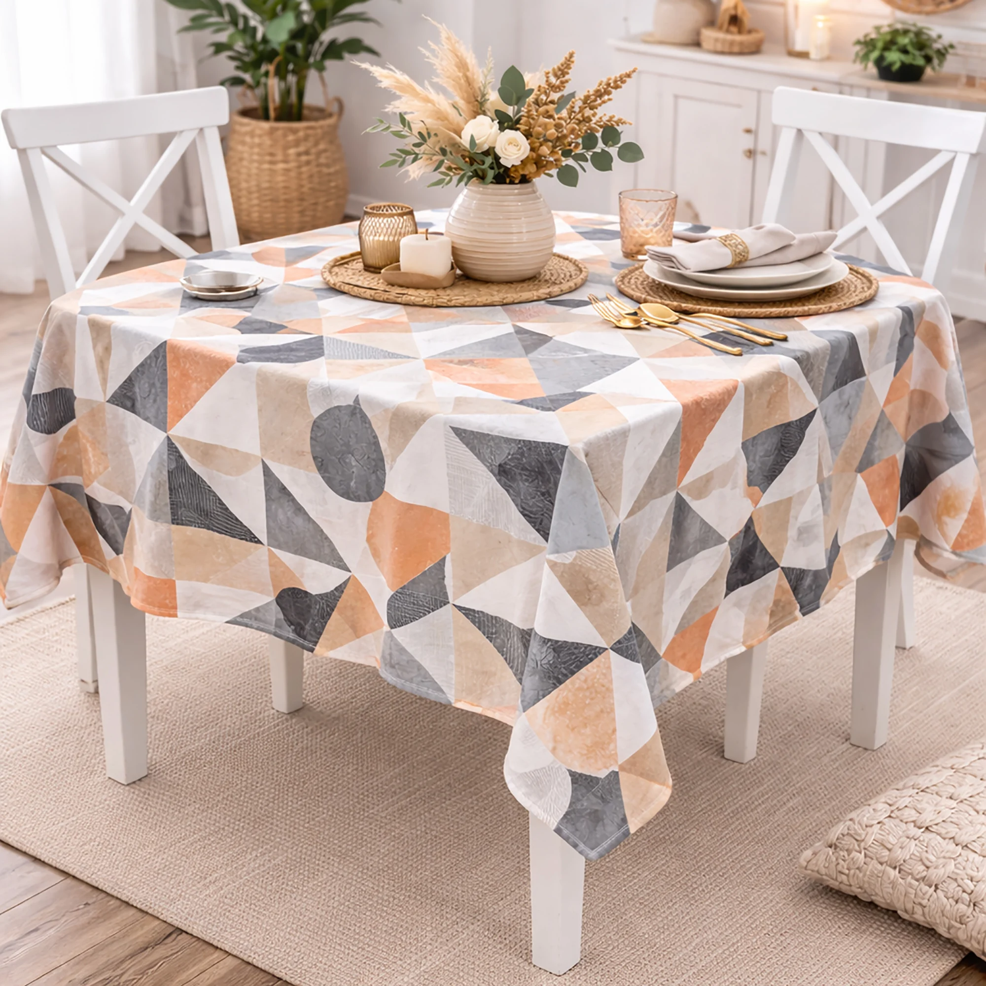 Fețe de masă - Fata de Masa Antimurdarire Peony Dream - Dimensiuni:: 120 cm x 160 cm