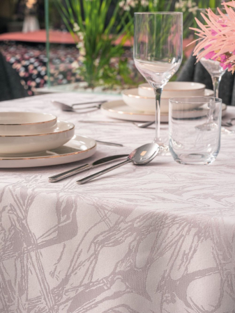 Față de masă jacquard, Cotton Box, Lavinia Lavanda, 155x160cm [2]