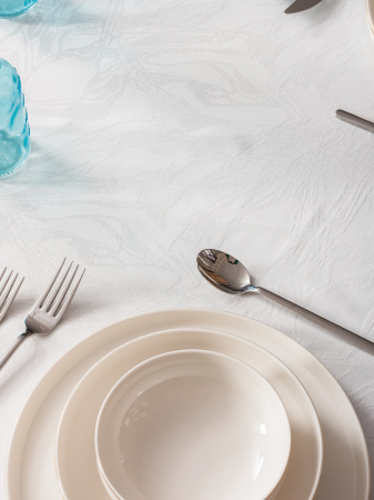 Față de masă jacquard, Cotton Box, Lavinia Alba, 155x220cm [3]