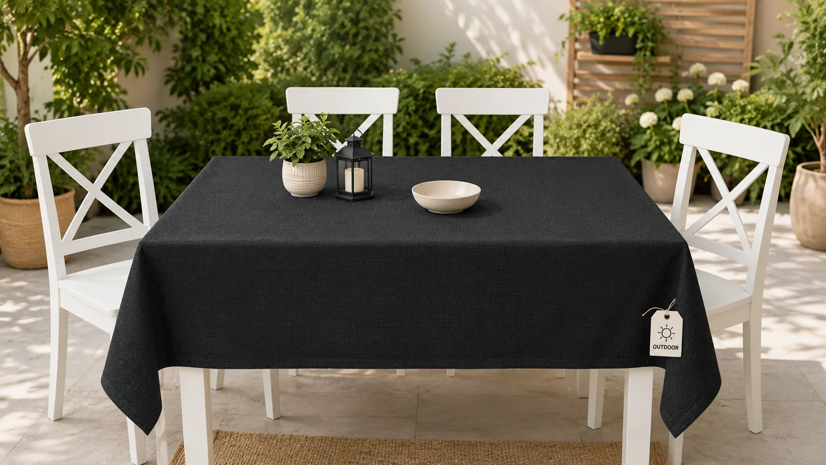 Fețe de masă terasă - Fata de masa terasa / gradina eclat Dining - Marime: 140cm x 140cm