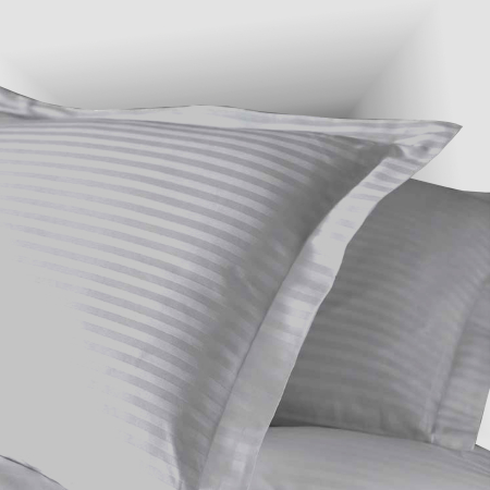 Perne și Pilote - FATA PERNA DAMASC 100% BUMBAC - GRI - Dimensiuni:: SMALL (40cm X 40cm)