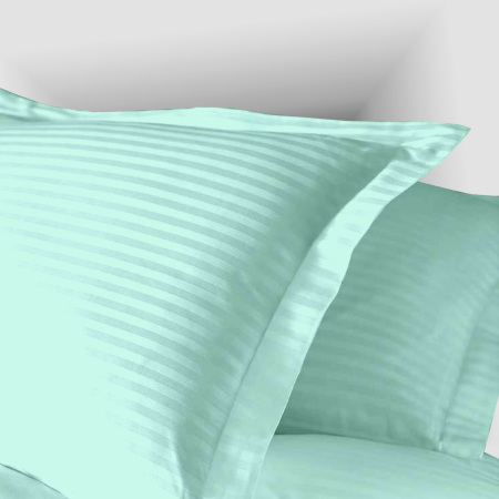 Perne și Pilote - FATA PERNA DAMASC 100% BUMBAC - MINT - Dimensiuni:: SMALL (40cm X 40cm)