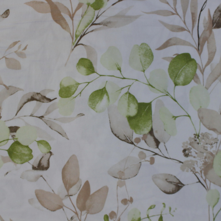 Finet alb cu frunze crem si verzi 2.4m [2]