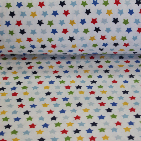 Finet alb cu steluțe multicolore 2.4m [1]