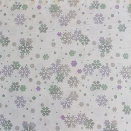 Finet alb cu fulgi gri și lila 2.4m [1]