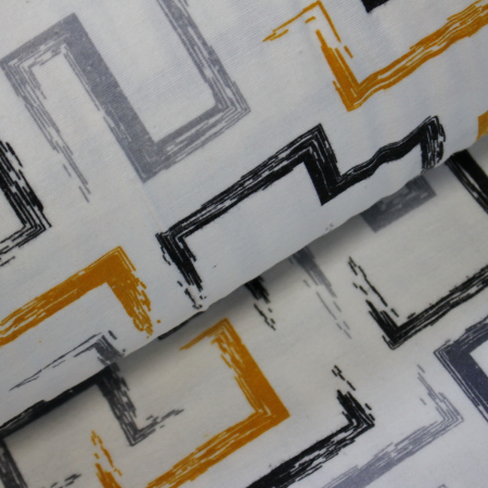 Materiale textile - Finet Labirint galben 2.4m