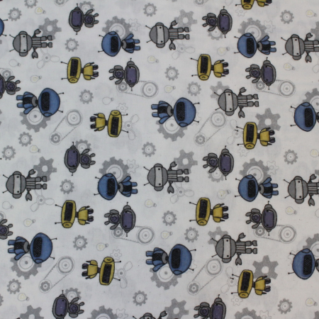 Finet alb cu roboței 2.4m [1]