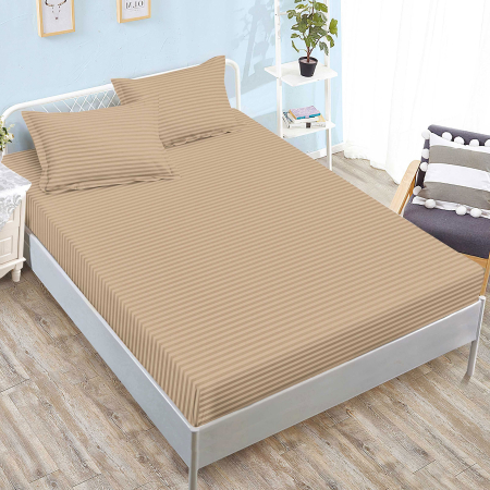 Cearceafuri de pat cu elastic - policoton - Husa damasc policoton universala, pentru saltea de 160x200cm / 180x200cm, cu doua fete de perna