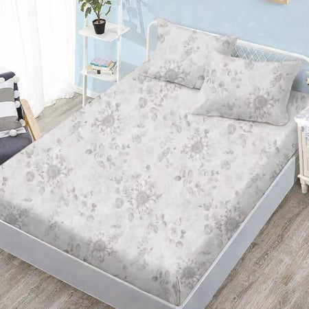 Cearceafuri de pat - cu elastic - Husa de pat Finet + 2 fete perna