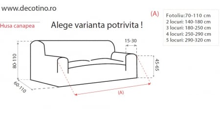 Husa elastica canapea, Belmarti, Milos, Maro [1]