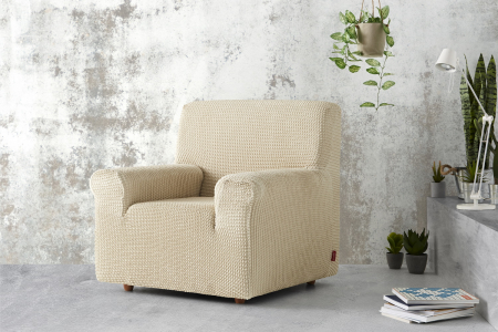 Husa elastica canapea, Belmarti, Milos, Beige [3]
