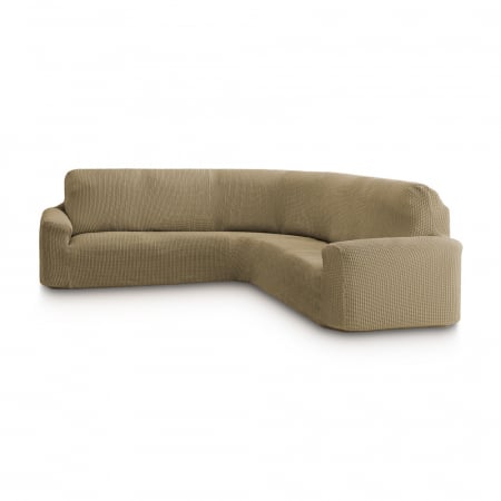 Huse canapele - Husa elastica coltar, Belmarti, Milos, Beige