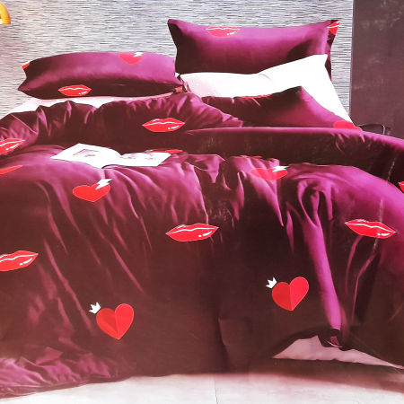 Lenjerii de pat Cocolino - LENJERIE DE PAT COCOLINO - HEARTS AND LIPS