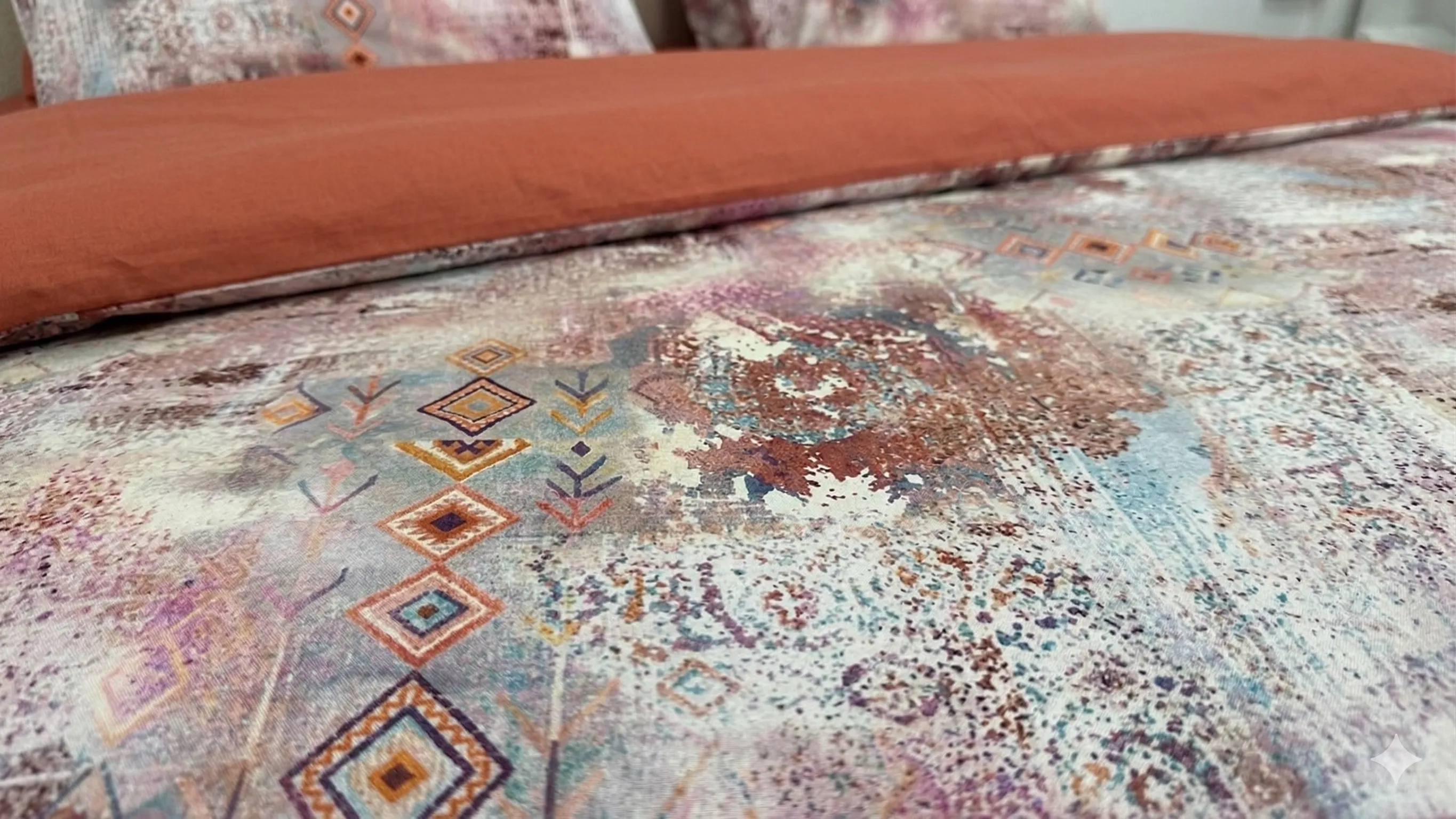 Lenjerie de pat Cotton Pro 100% bumbac - imprimare digitala (Dusty Kilim) - Marime: King size [2]