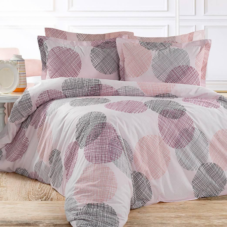 Pucioasa - LENJERIE DE PAT CREPONATA 100% BUMBAC (CREP36) - O persoana