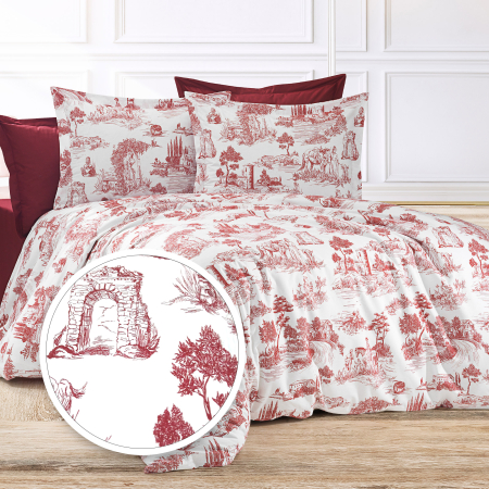 Pucioasa - LENJERIE DE PAT CREPONATA 100% BUMBAC (CREP56) - O persoana