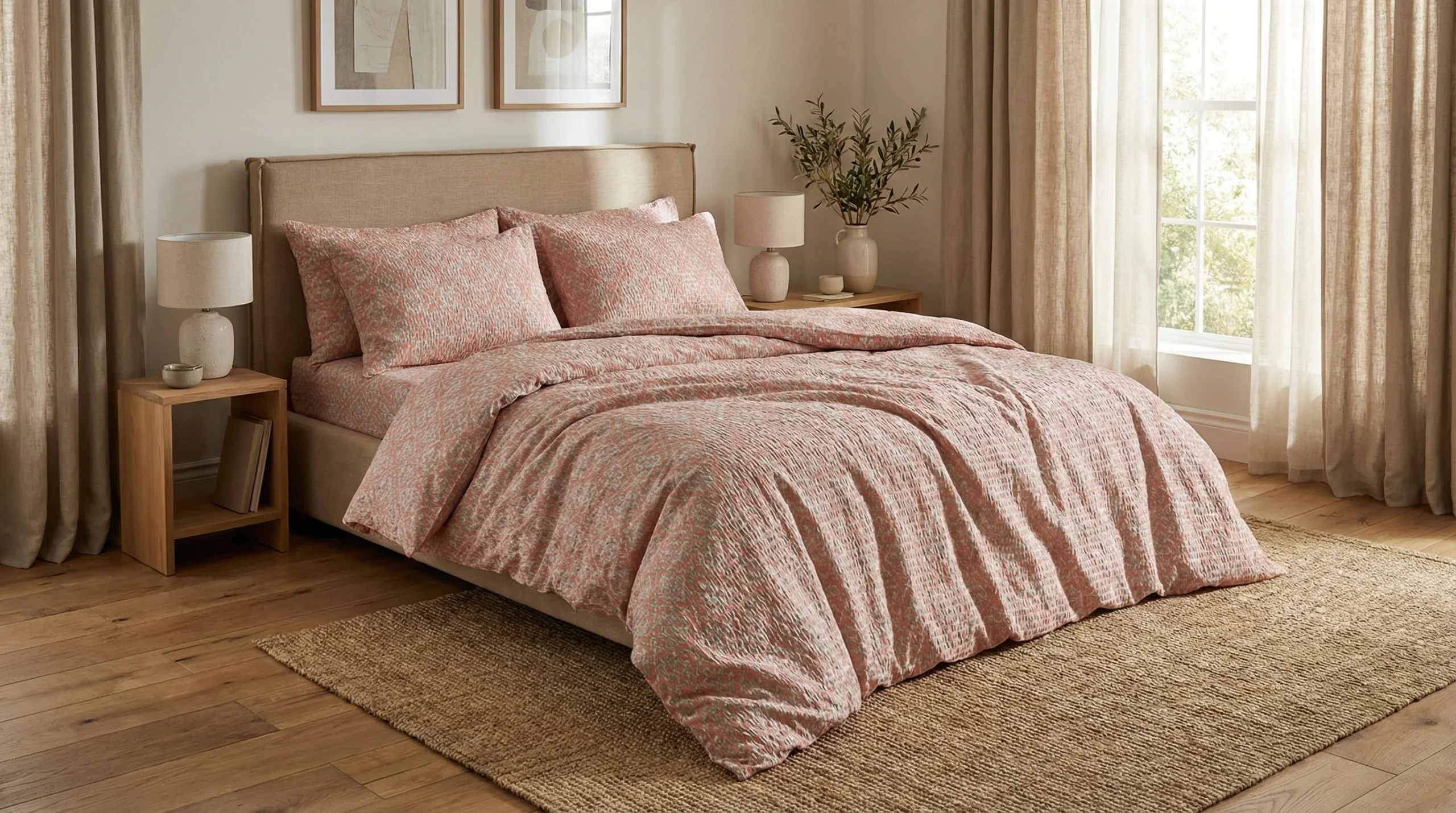 Pucioasa - LENJERIE DE PAT CREPONATA 100% BUMBAC (CREP74) - O persoana