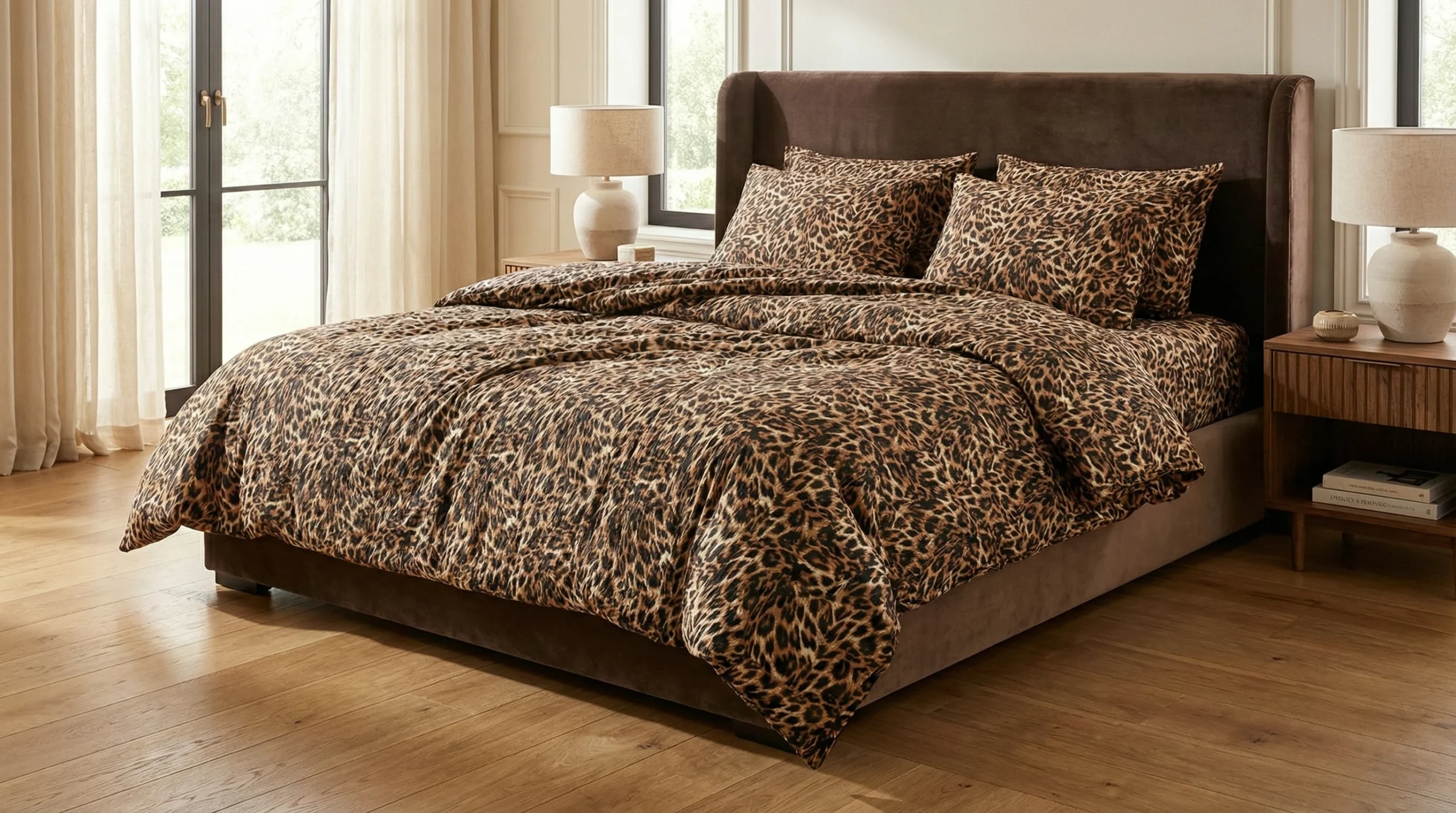 Pucioasa - LENJERIE DE PAT CREPONATA 100% BUMBAC (CREP76) - Doua persoane