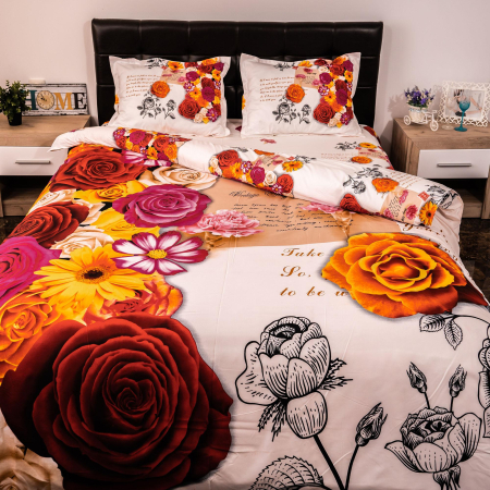 Lenjerii de pat 3D - Lenjerie de pat digital print 3D (EPISTLE)