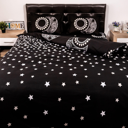 Lenjerii de pat 3D - Lenjerie de pat digital print 3D (STARS)