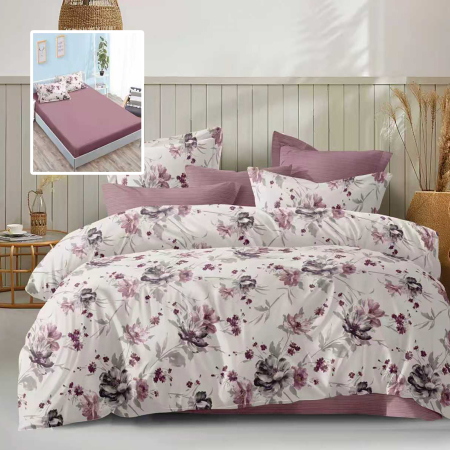 Pucioasa - Lenjerie de pat Economy 6 piese cu husa (ECNH10)