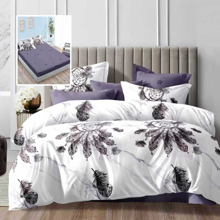 Pucioasa - Lenjerie de pat Economy 6 piese cu husa (ECNH11)