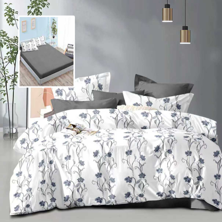 Pucioasa - Lenjerie de pat Economy 6 piese cu husa (ECNH15)