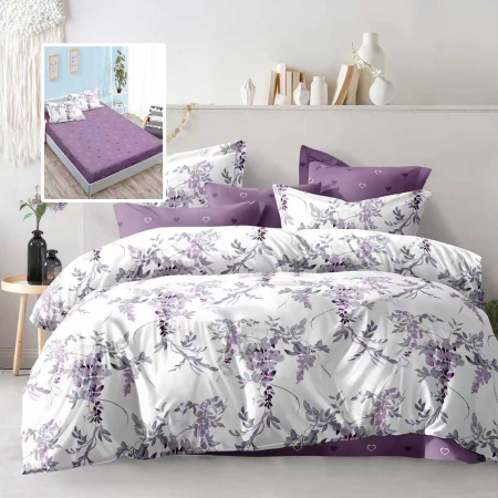 Pucioasa - Lenjerie de pat Economy 6 piese cu husa (ECNH7)