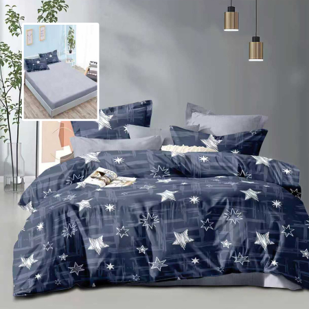 Pucioasa - Lenjerie de pat Economy 6 piese cu husa (ECNH8)