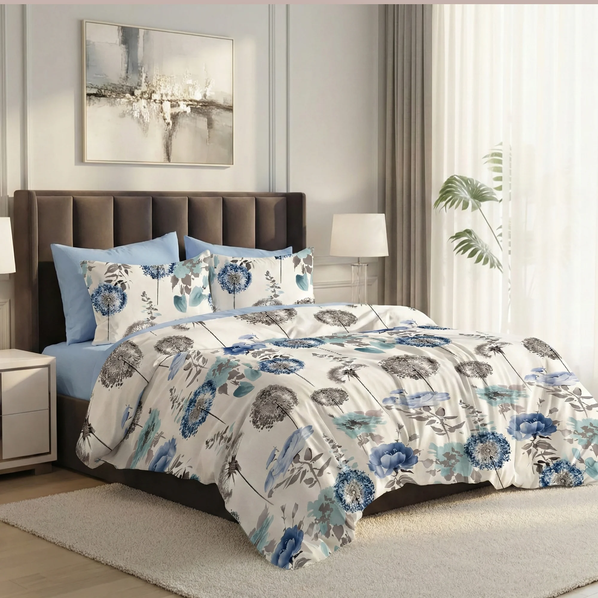 Pucioasa - Lenjerie de Pat ELVO Economy 6 Piese (LEE14)