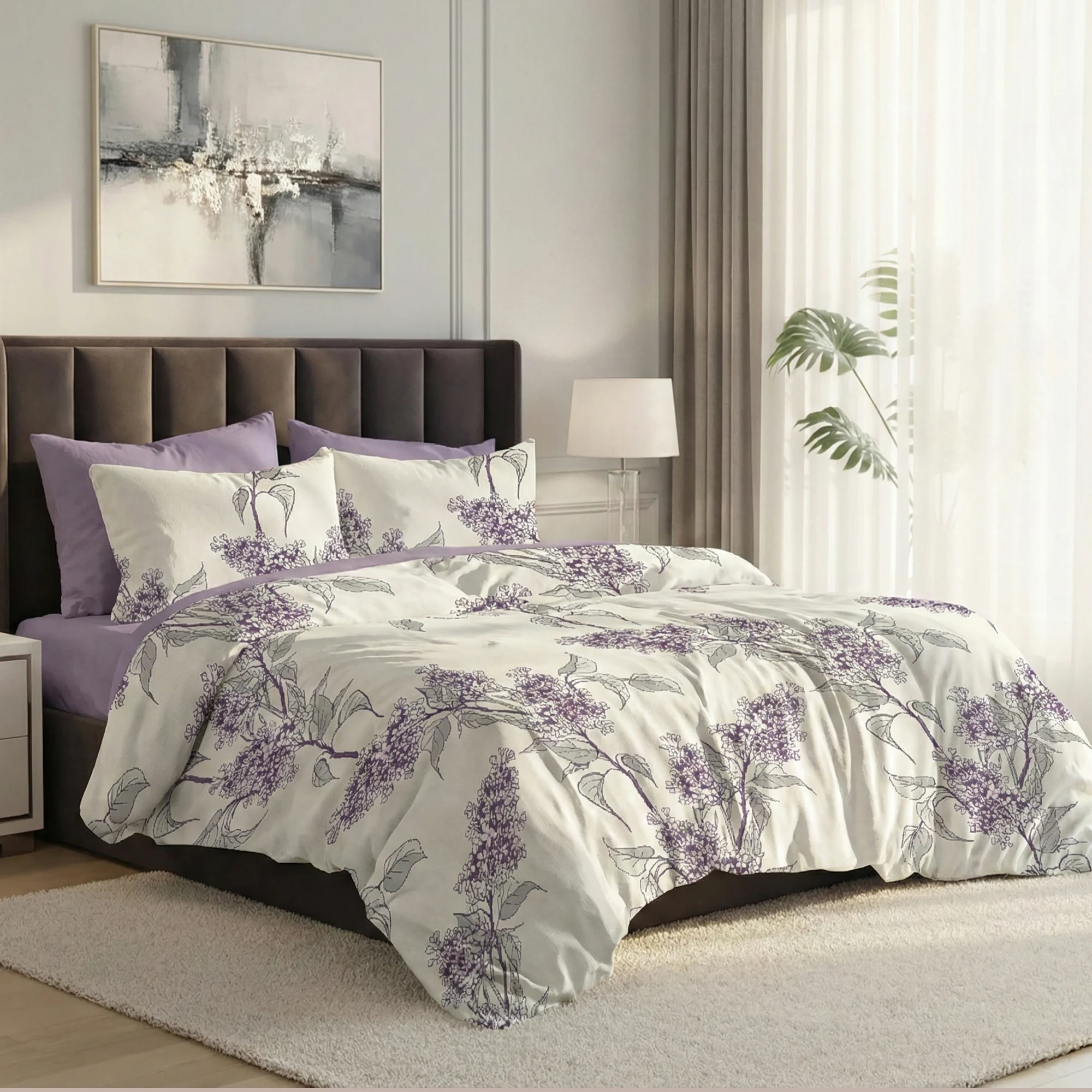 Pucioasa - Lenjerie de Pat ELVO Economy 6 Piese (LEE19)