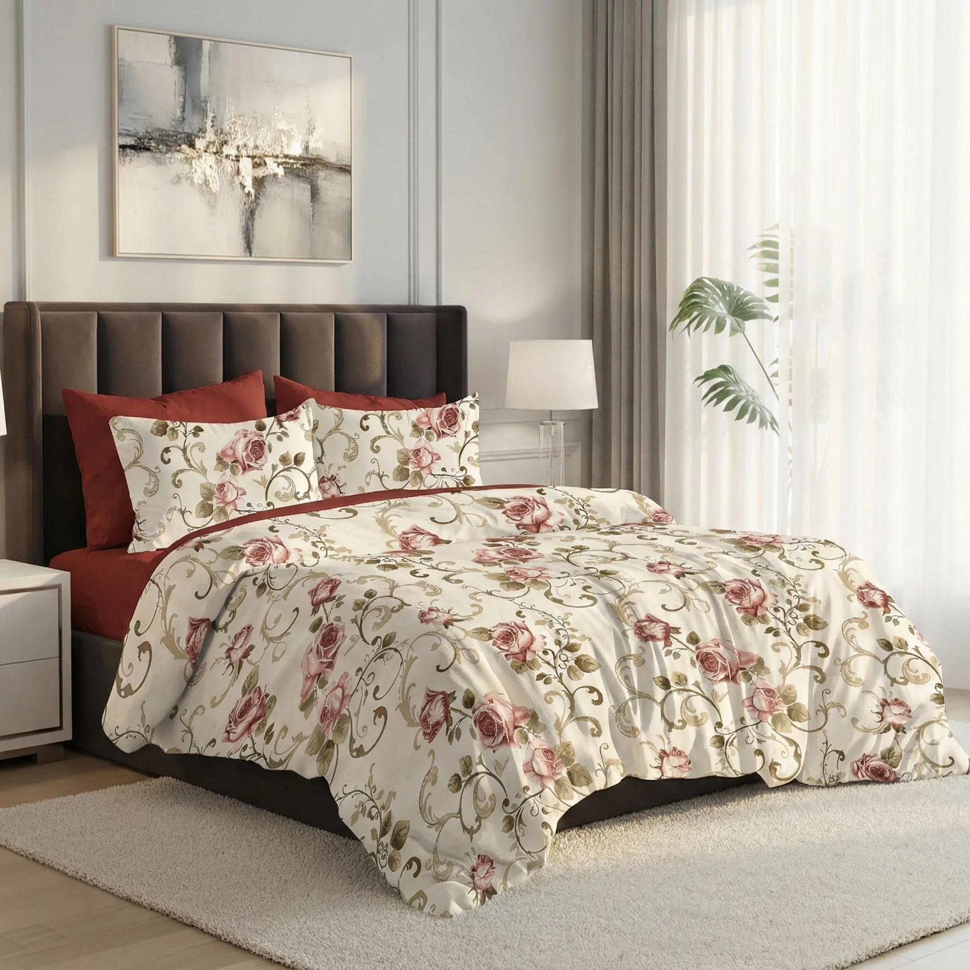 Pucioasa - Lenjerie de Pat ELVO Economy 6 Piese (LEE21)