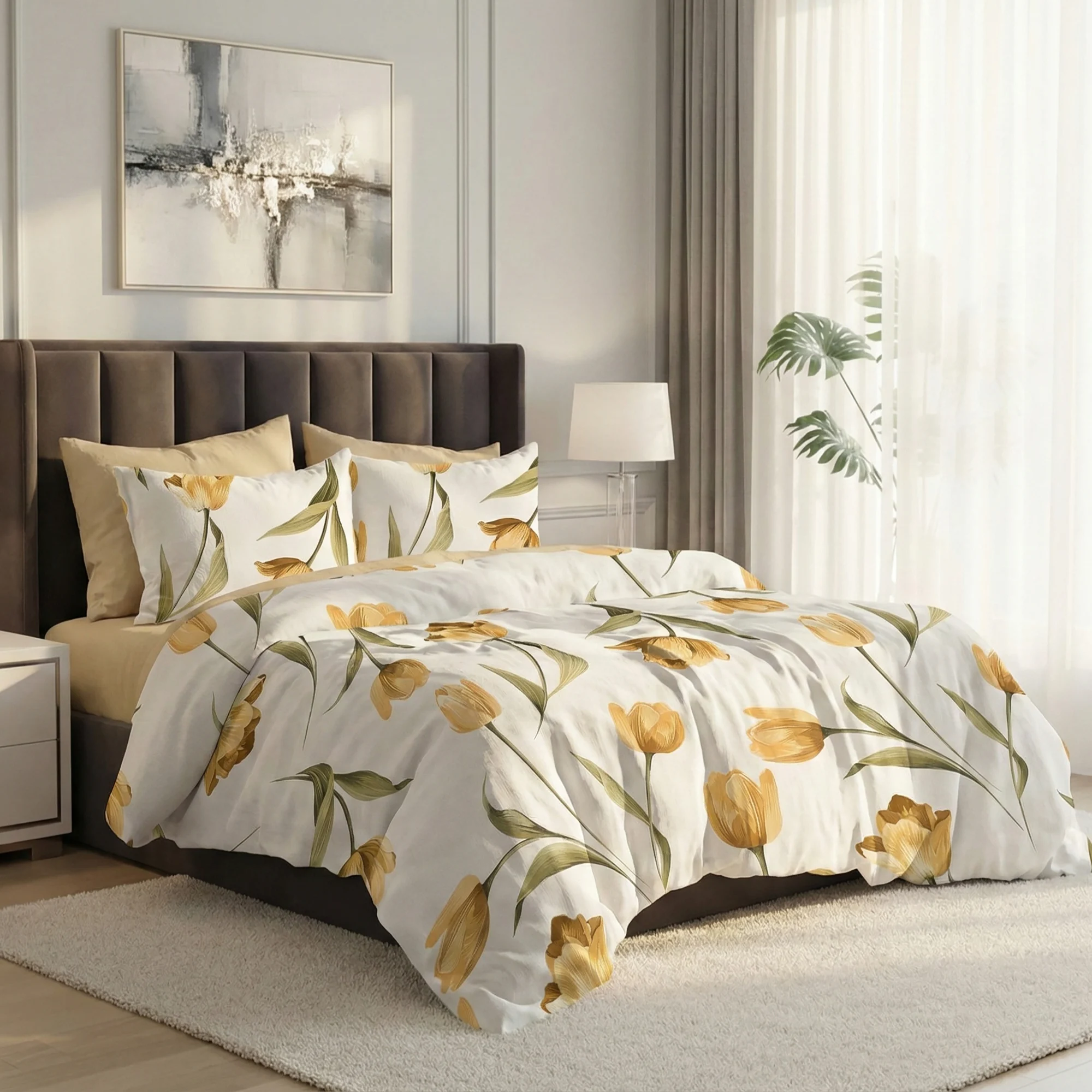 Pucioasa - Lenjerie de Pat ELVO Economy 6 Piese (LEE8)