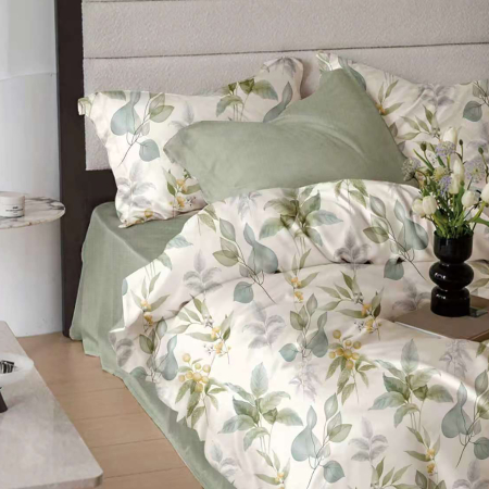 LENJERII DE PAT FINET 6 PIESE - Lenjerie de pat Finet 6 piese cu cearsaf