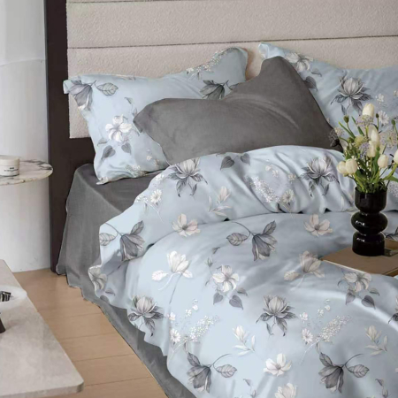 LENJERII DE PAT POLICOTON - Lenjerie de pat Finet 6 piese cu cearsaf