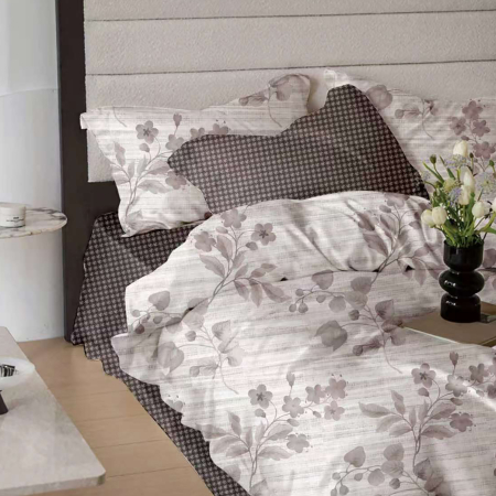 LENJERII DE PAT POLICOTON - Lenjerie de pat Finet 6 piese cu cearsaf