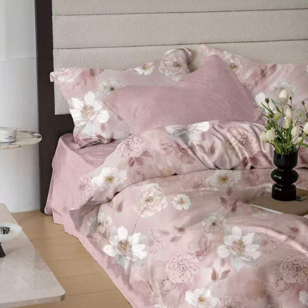 LENJERII DE PAT POLICOTON - Lenjerie de pat Finet 6 piese cu cearsaf