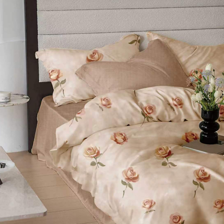 LENJERII DE PAT POLICOTON - Lenjerie de pat Finet 6 piese cu cearsaf