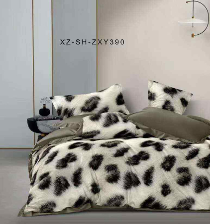 Lenjerii de pat finet 6 piese - Lenjerie de pat finet 6 piese cu husă Animal Print