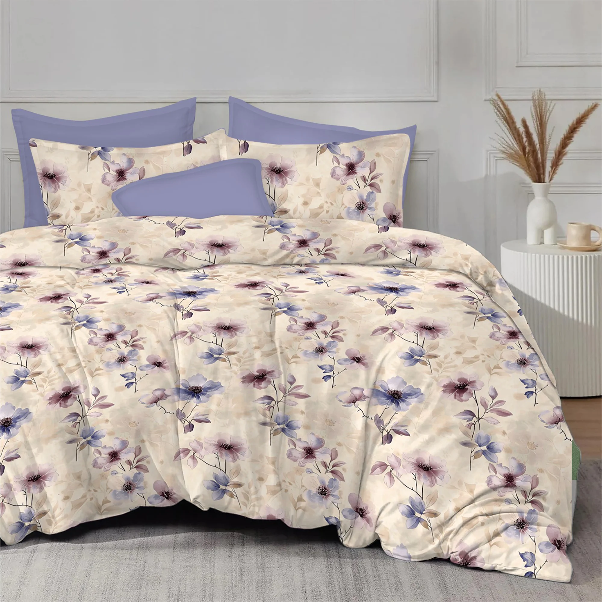 Lenjerii de pat finet 6 piese cu husa - Lenjerie de pat Finet 6 piese cu husa PROMO