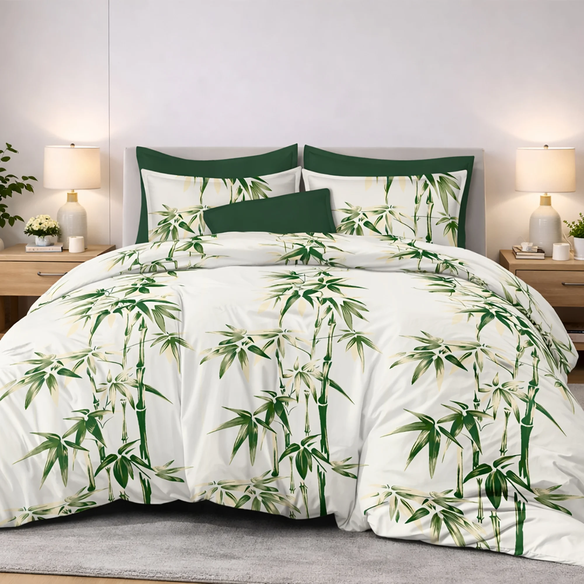 Lenjerii de pat policoton - Lenjerie de pat Finet 6 piese cu husa PROMO