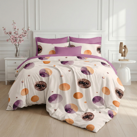 Pucioasa - Lenjerie de pat Finet 6 piese cu husa PROMO