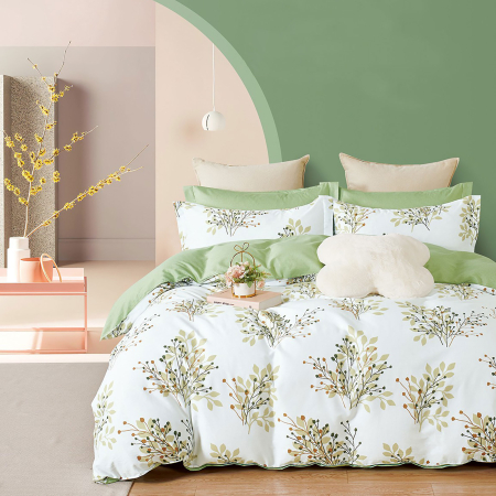 Pucioasa - LENJERIE DE PAT PERCALLE IMPRIMAT (PRC171) - O persoana