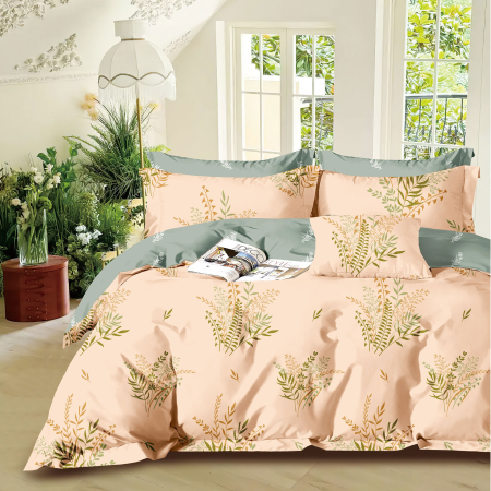 Pucioasa - LENJERIE DE PAT PERCALLE IMPRIMAT (PRC187) - O persoana