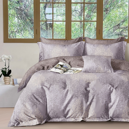 Pucioasa - LENJERIE DE PAT PERCALLE IMPRIMAT (PRC198) - O persoana