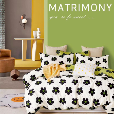 Lenjerii de pat percale - bumbac 100% - LENJERIE DE PAT PERCALLE IMPRIMAT (PRC7) - Dimensiuni:: King size 6 piese cu husa