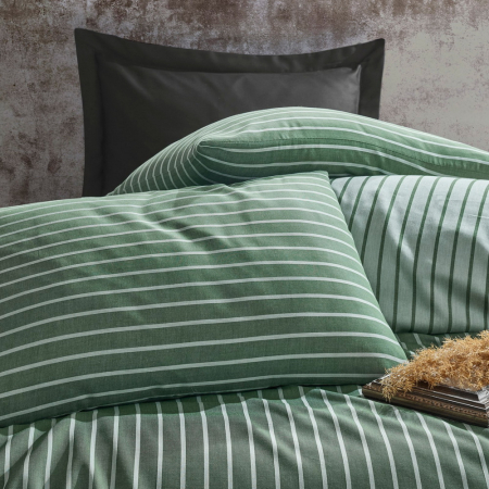 Lenjerie de pat premium Bamboo, 6 piese, Cotton Box, Green [1]
