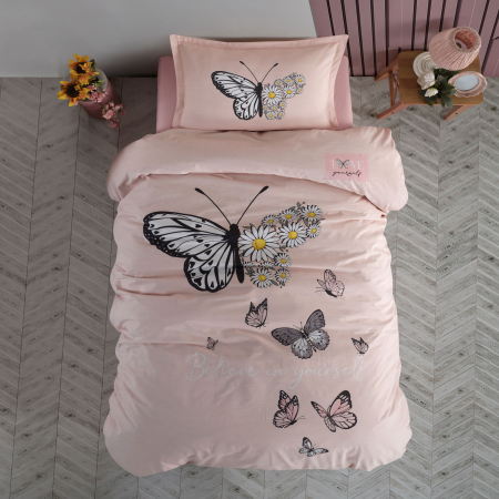 Pucioasa - Lenjerie de pat ranforce 100% bumbac - o persoana (Daisy Love v2)